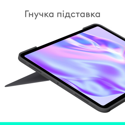 Чехол для планшета Logitech Combo Touch for iPad Pro 13-inch (M4) GRAPHITE - US (L920-012833) Винница - изображение 12