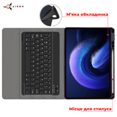 Чохол до планшета AirOn Premium Xiaomi MiPad 6/6 Pro 11&apos;&apos; 2023 + Bluetooth Keyboard (4822352781113) Вінниця - фото 7