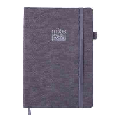 Книга записна Buromax Respect 96 аркушів А5 у клітинку сірий (BM.295108-09) Вінниця