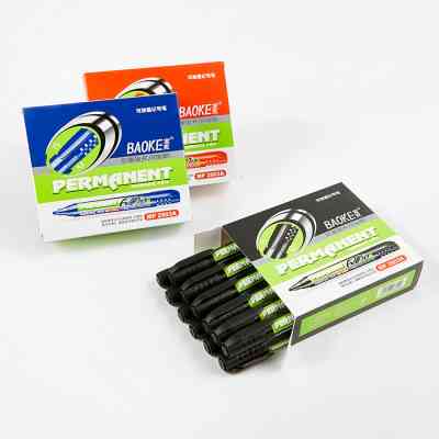 Маркер Baoke водостойкий, 2.5 мм черный (MARK-PER-BAOMP2903AB) Винница