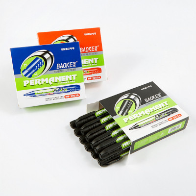 Маркер Baoke водостойкий, 2.5 мм черный (MARK-PER-BAOMP2903AB) Винница - изображение 2