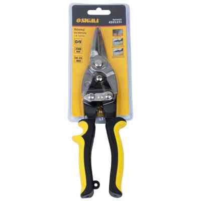 Ножницы по металлу Sigma прямые 250мм CrV (4331231) Винница