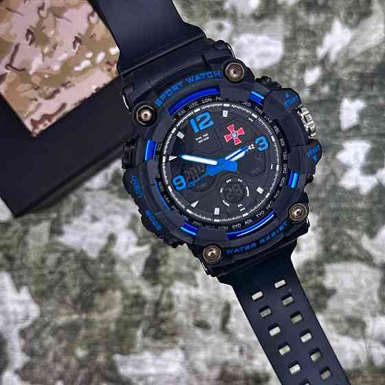 Patriot 006BUSU ЗСУ Чорні з синім + Коробка. SBR Київ