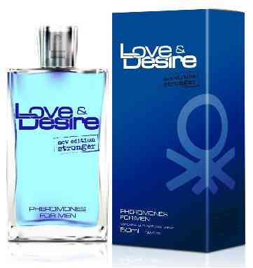 Туалетна вода з феромонами для чоловіків Love & Desire for Men, 50 ml Sex Aura Київ