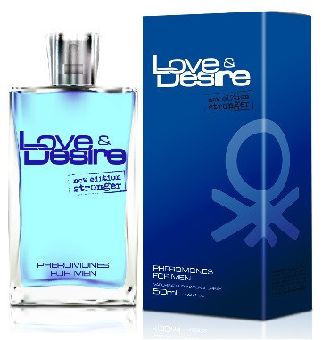 Туалетна вода з феромонами для чоловіків Love & Desire for Men, 50 ml Sex Aura Київ - фото 1