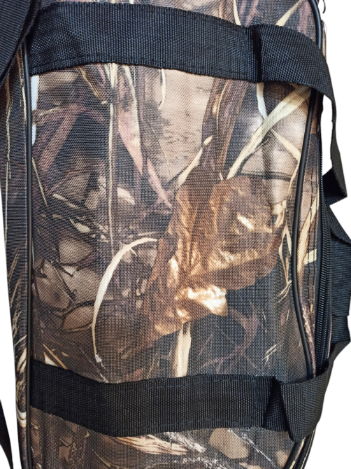 Чехол для вудилищ FisherMan 130 см на 3 секции и принадлежностей 2 боковых кармана коричневый Киев - изображение 7