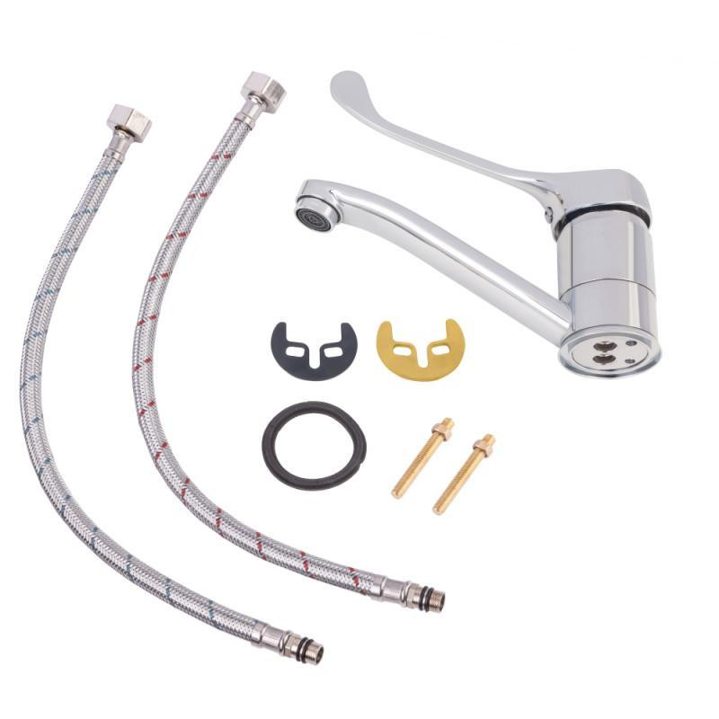 Смеситель для кухни Lidz (CRM) Watt 83 002M 150 мм, хром Киев - изображение 6