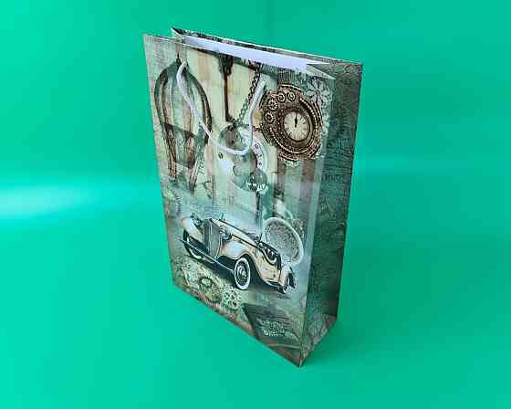 Пакет паперовий гігант вертикальний (30х42х12) (артGV-066) (12 шт) Харків