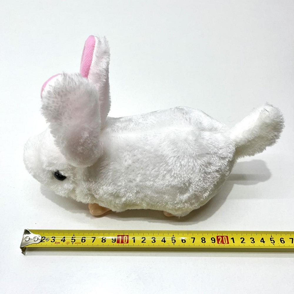 М'яка іграшка Кролик на радіокеруванні інтерактивна їздить 21см Біла (8858-8068) Чернігів - фото 6