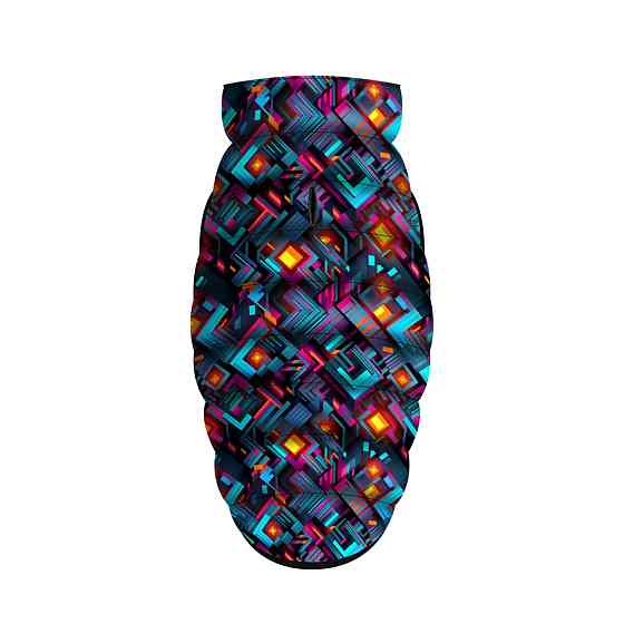 Курточка для собак WAUDOG Clothes малюнок "Нескінченні світи", L55, В 77-80 см, С 50-55 см Київ