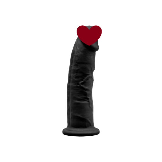 Фалоімітатор SilexD Robby Black (MODEL 2 size 6in), двошаровий, силікон + Silexpan, діаметр 3,5см Sex Aura Київ