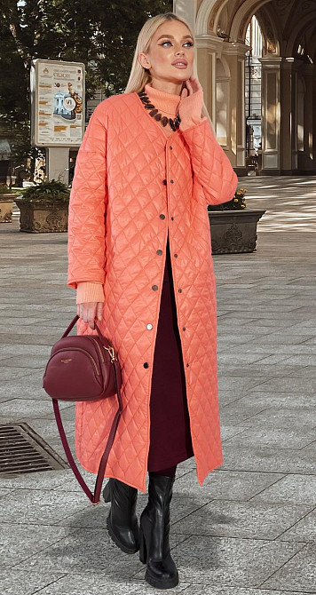 Стьобана куртка з накладними кишенями (46) Київ - фото 2