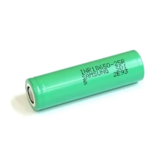 Аккумулятор 18650 Samsung INR18650-25R 2500mah (20А) Зеленый Киев