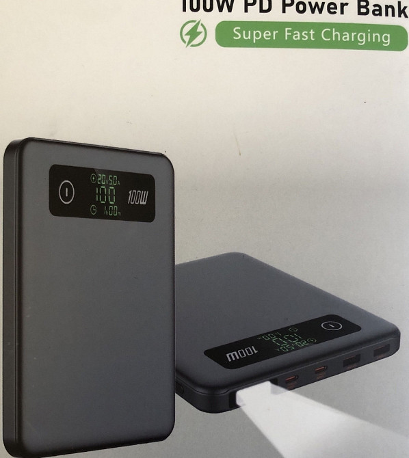 PowerBank PD 100w для 20000mAh 74Wh. Киев - изображение 2