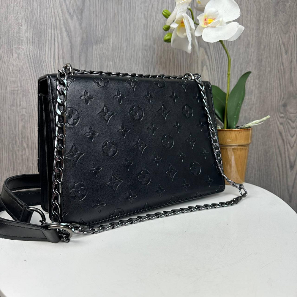 Стильна жіноча міні сумка на плече з тисненням стиль Louis Vuitton ( 29531 ) Харьков - изображение 4