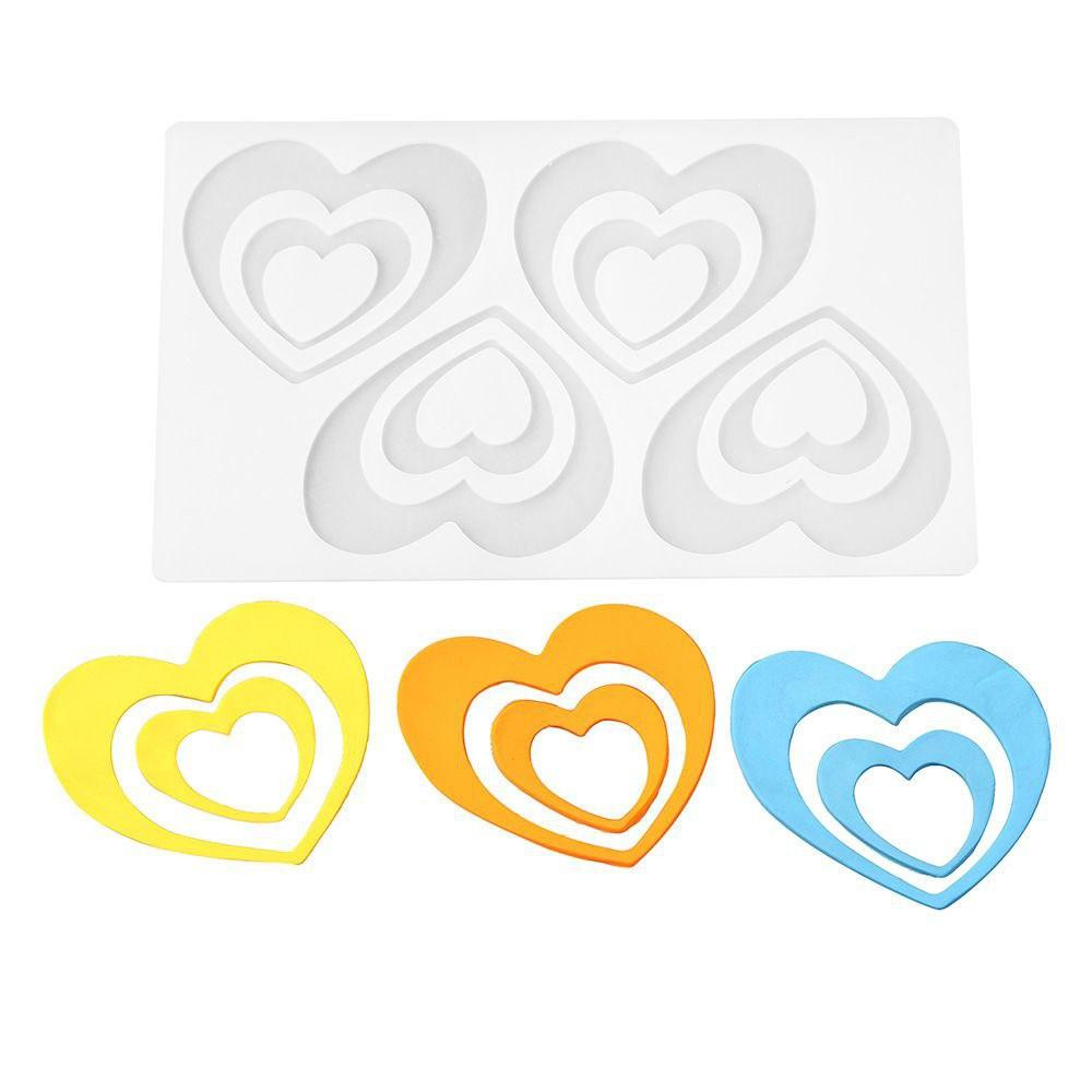 Формочка для шоколаду Сердечка 189 на 115 мм сірий Київ - фото 8