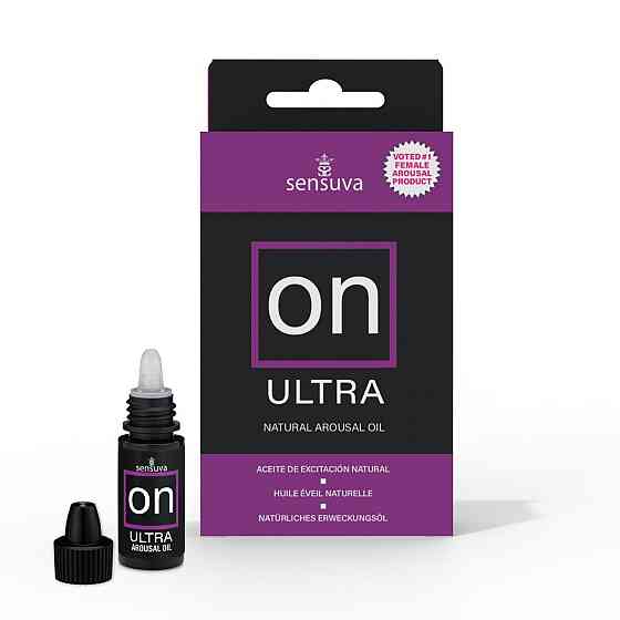 Збуджувальні краплі для клітора Sensuva ON Arousal Oil for Her Ultra (5 мл)найпотужніші, до 45 хв. Sex Aura Київ