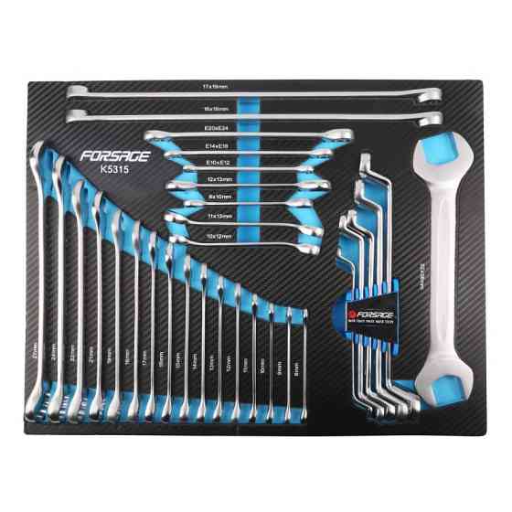 Набір ключів 31 предмет у ложементі FORSAGE F-K5315 Одеса