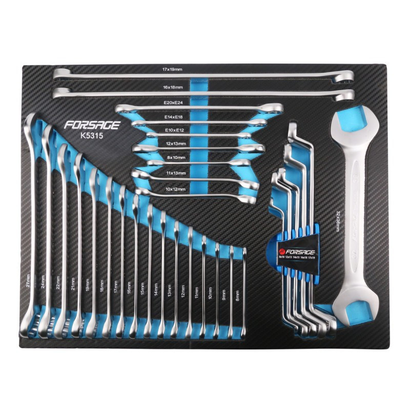 Набір ключів 31 предмет у ложементі FORSAGE F-K5315 Одесса - изображение 1