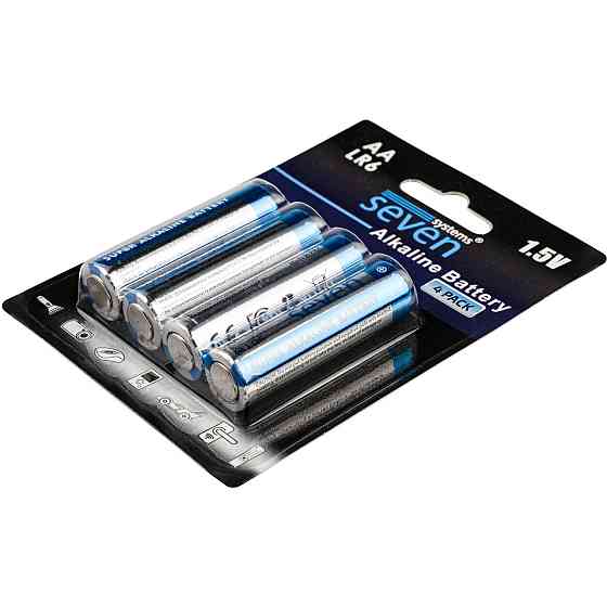 Батарейки SEVEN LR6 AA 1.5V 4 шт Київ