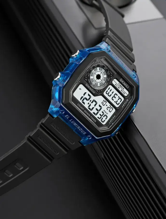 Мужские наручные спортивные часы Skmei 1998 (Синий) Винница