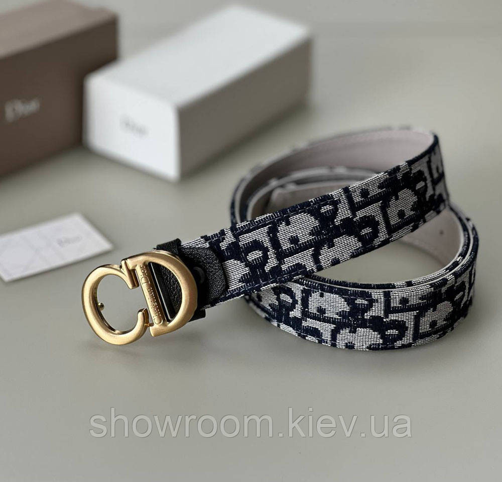 Женский кожаный бредовый ремень (0115) gold Киев - изображение 5