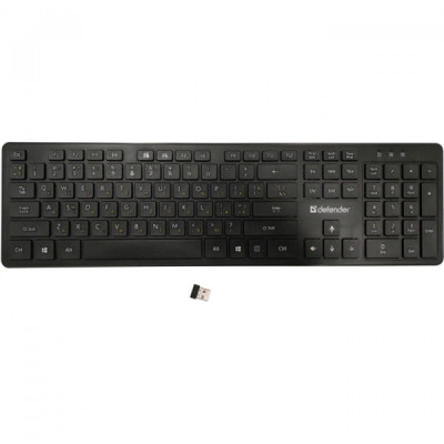 Клавиатура Defender Comfort MT Wireless UA Black (450950) Винница - изображение 1