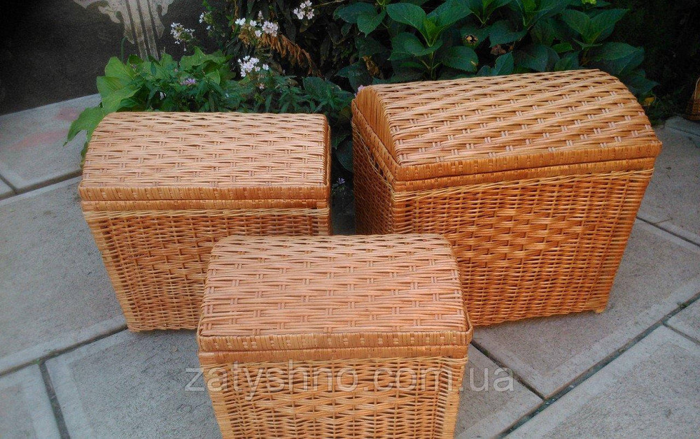 Скриня плетена з лози Київ - фото 4