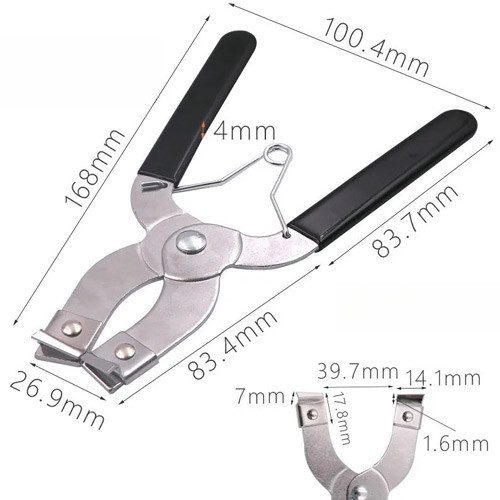 Клещи для установки и снятия поршневых колец 53-175 мм, профессиональные, стальные Киев - изображение 1