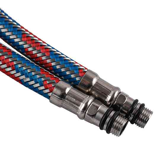 Шланги для змішувача Globus Lux М10х1/2″ 0,5м. АНТИКОРОЗІЯ ( ПАРА) (000030475) Киев