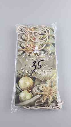 Новорічні пакети для подарунків, середній 17x26x8-035 (12 шт.) Харків