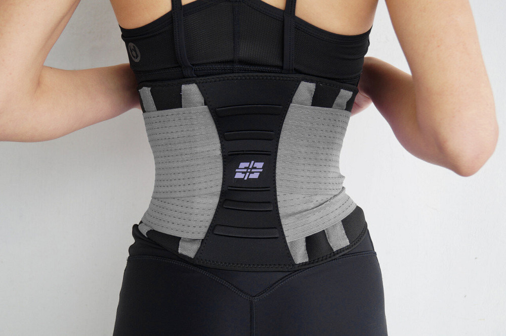 Пояс-корсет  для підтримки спини Power System  PS-6031 Waist Shaper Grey L/XL Каменское - изображение 4