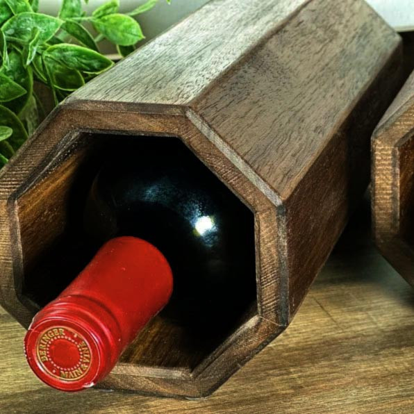 Настільна винна полиця "Плантей 1" капучино Миколаїв - фото 1