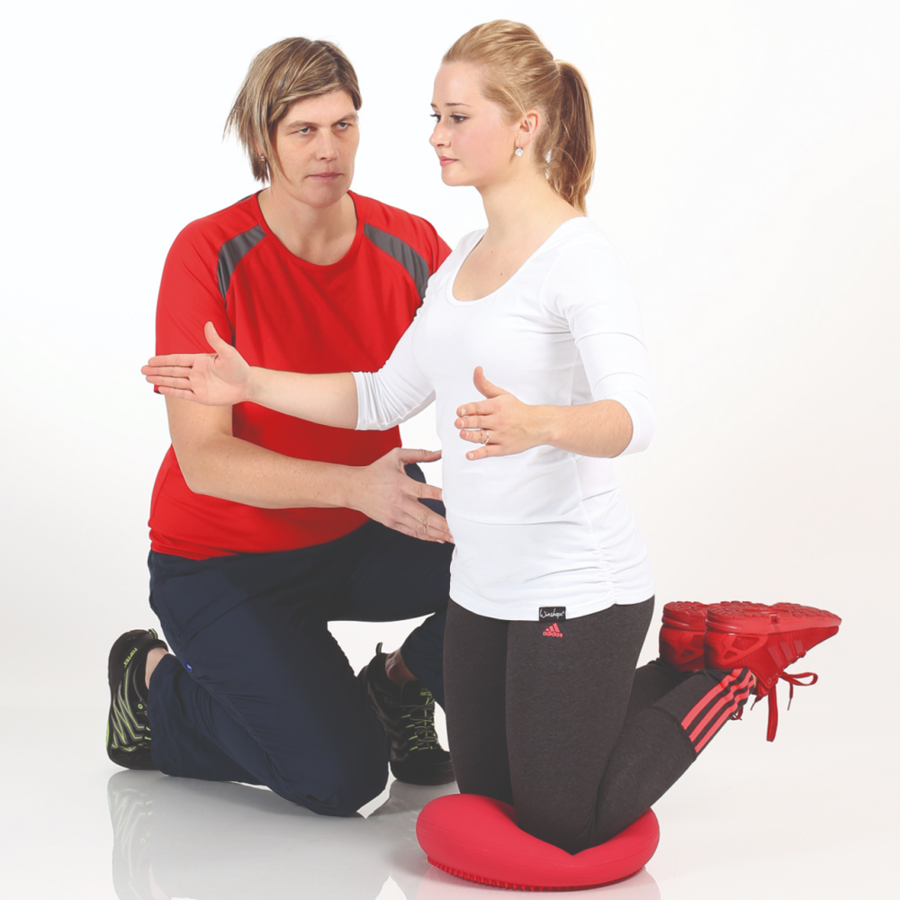 Балансировочная подушка Togu Dynair® Ballkissen® Senso® - 33 см (красная) Днепр - изображение 7