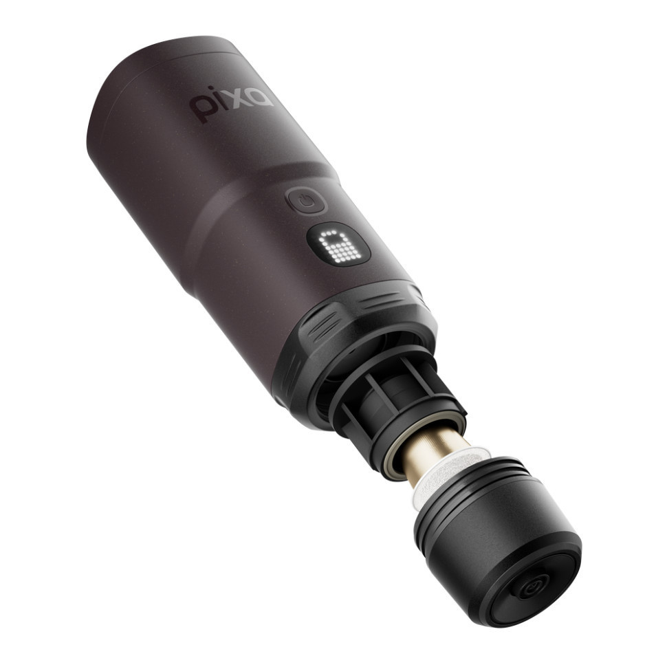 Портативна електрична еспресо-кавоварка Wacaco Pixapresso для меленої кави та капсул, червона Київ - фото 7