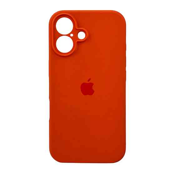 Чохол для смартфона Silicone Full Case AA Camera Protect for Apple iPhone 16 52,Orange Київ