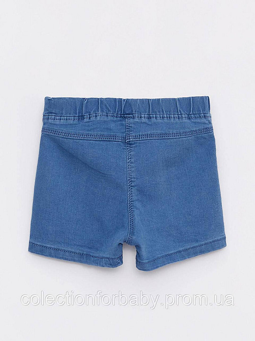 Дитячі Джинсові Шорти Для Дівчинки LC Waikiki Сині 12-18міс (80-86см) пакунок малюка Киев - изображение 2