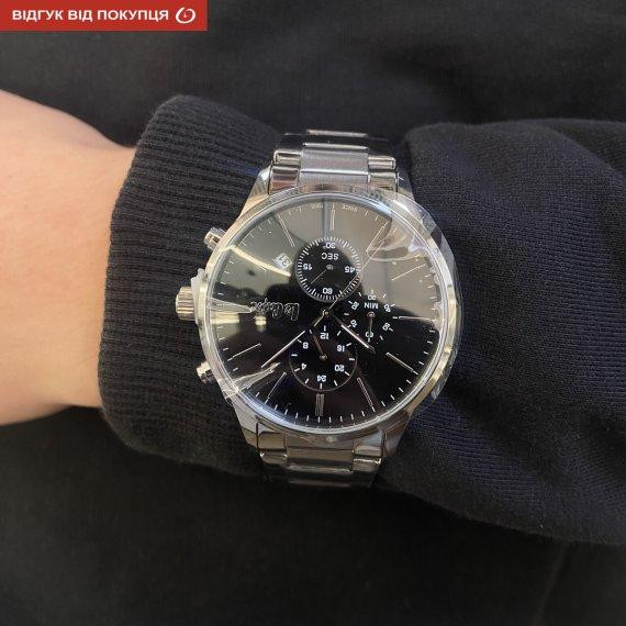 Мужские водостойкие наручные часы Lee Cooper Plane (Серебристый) Винница - изображение 7