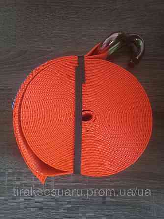 Стяжной ремень без трещетки 10м 5 тонн Стяжной ремень 5тон Стяжной ремень 10м 5тон Луцк