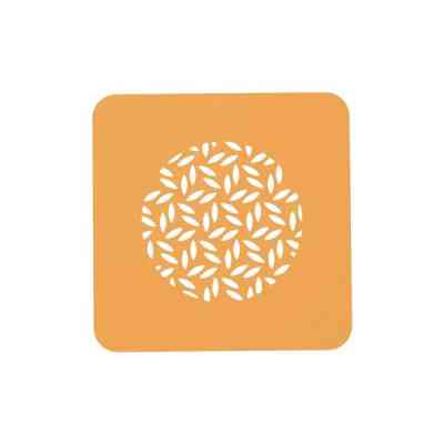 Кондитерський килимок Silikomart для декорування "Лист" d 100 мм h 1 мм 2 шт (STENCIL FOGLIA) Вінниця