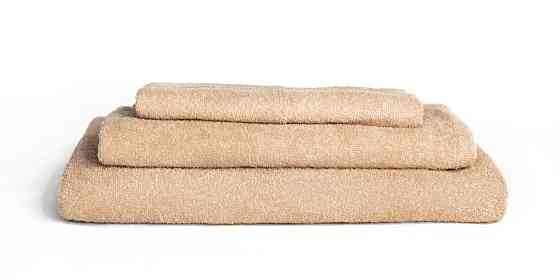 Рушник однотонний Ideal Textile 70х140 см 400 г/м2 бежевий (56860929) Чернівці