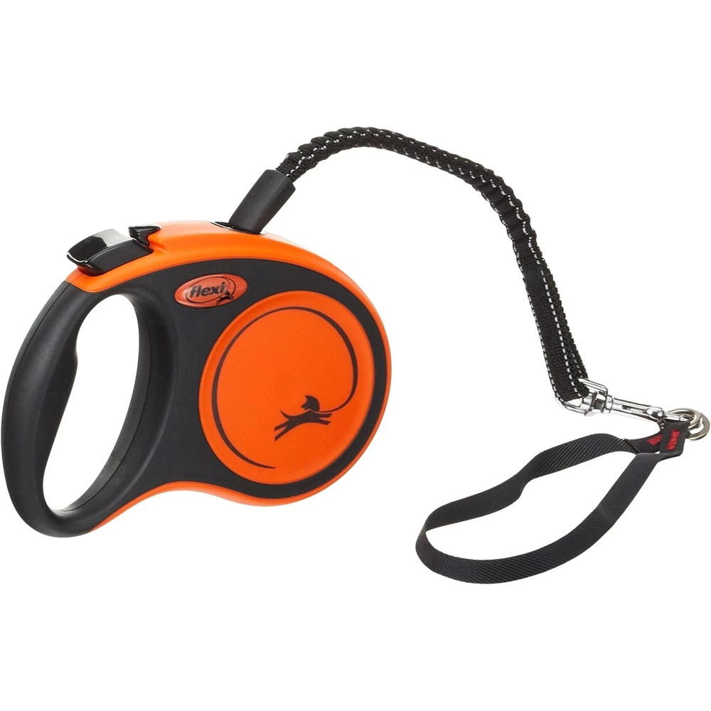 Поводок-рулетка Flexi для собак Xtreme оранжевая лента размер S 5 м/20 кг Киев - изображение 2
