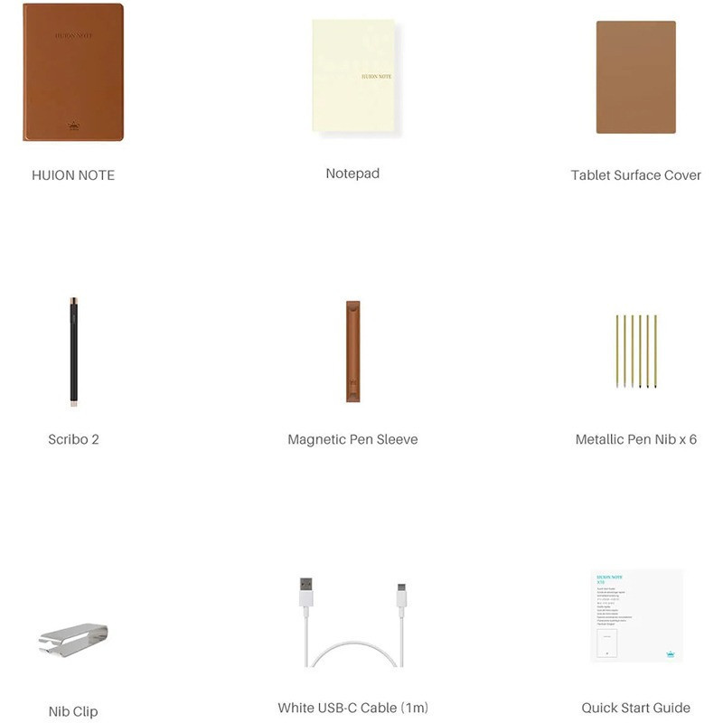 Блокнот Huion Note X10 Brown ( Коричневий ) Харків - фото 4