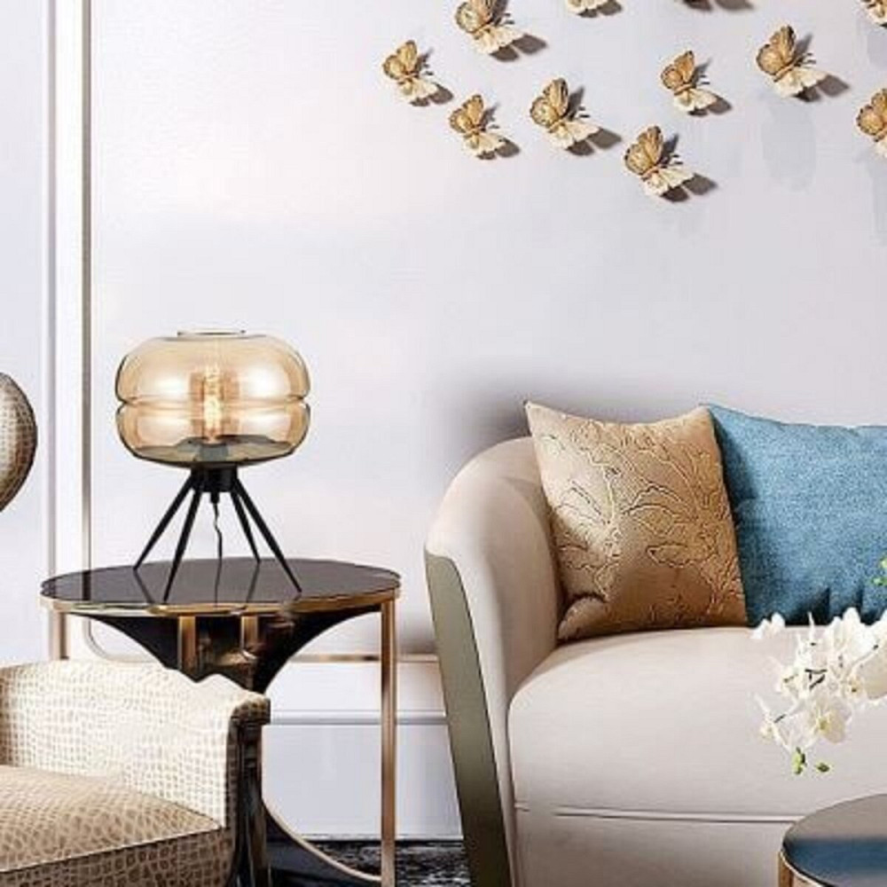 Лампа настільна декоративна Sirius WH-MBT-17 AMBER Коломия - фото 6