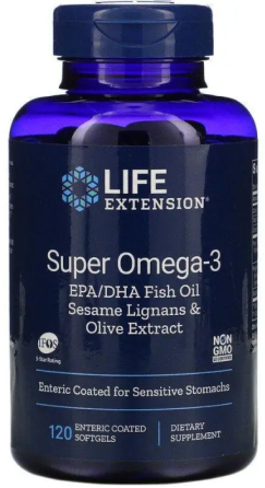 Супермега-3 Life Extension Omega Foundations 120 капс Київ