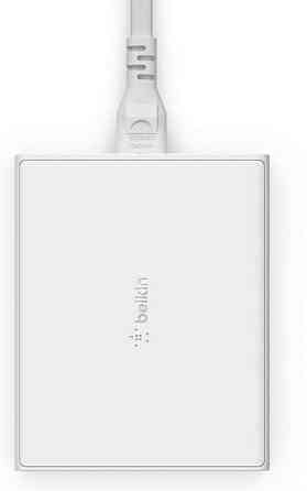 Мережевий зарядний пристрій Belkin Home Charger 108 W Dual USB-С/USB-A (WCH010VFWH) ( 12318 ) Харків