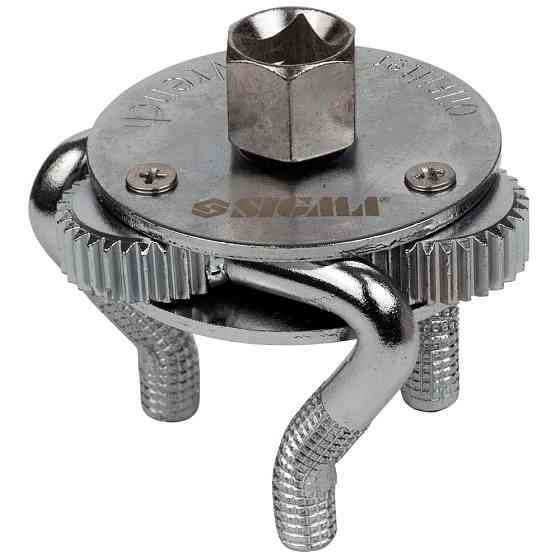 Sigma Съемник масляного фильтра "краб" Ø40-86мм с круглым изогнутым захватом и переходником 1/2 Коломия