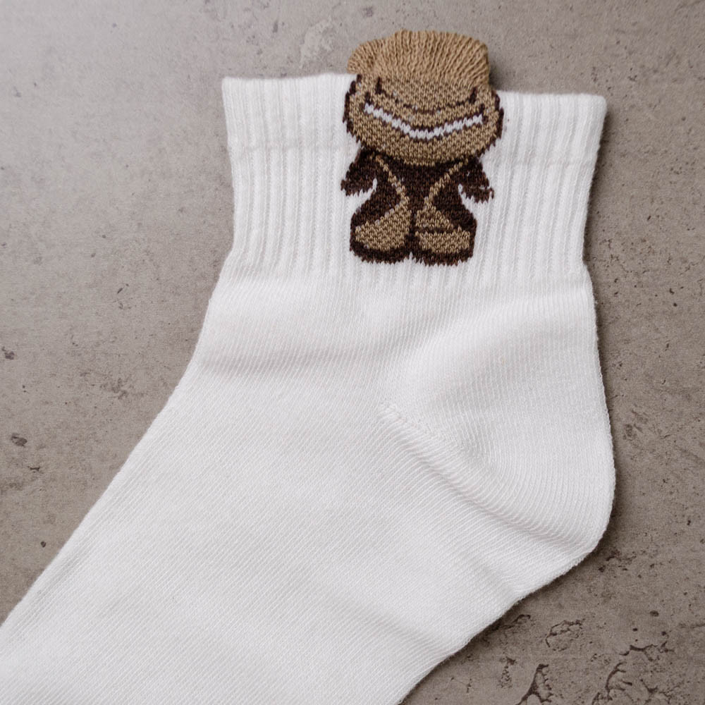 Набір шкарпеток жіночіх бавовняних 10 пар Youstar 087 Низькі 37-41 Білий Суми - фото 7