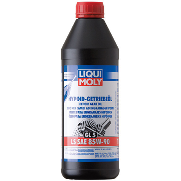 LIQUI MOLY Мінеральна трансмісійна олива - Hypoid-Getriebeoil SAE 85W-90 LS (GL5) 1л. Коломия - фото 1