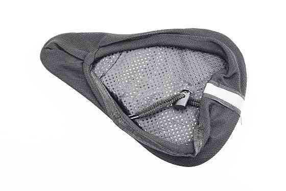 Чохол на сидіння, з гелевою вставкою, чорний HD-008 Київ